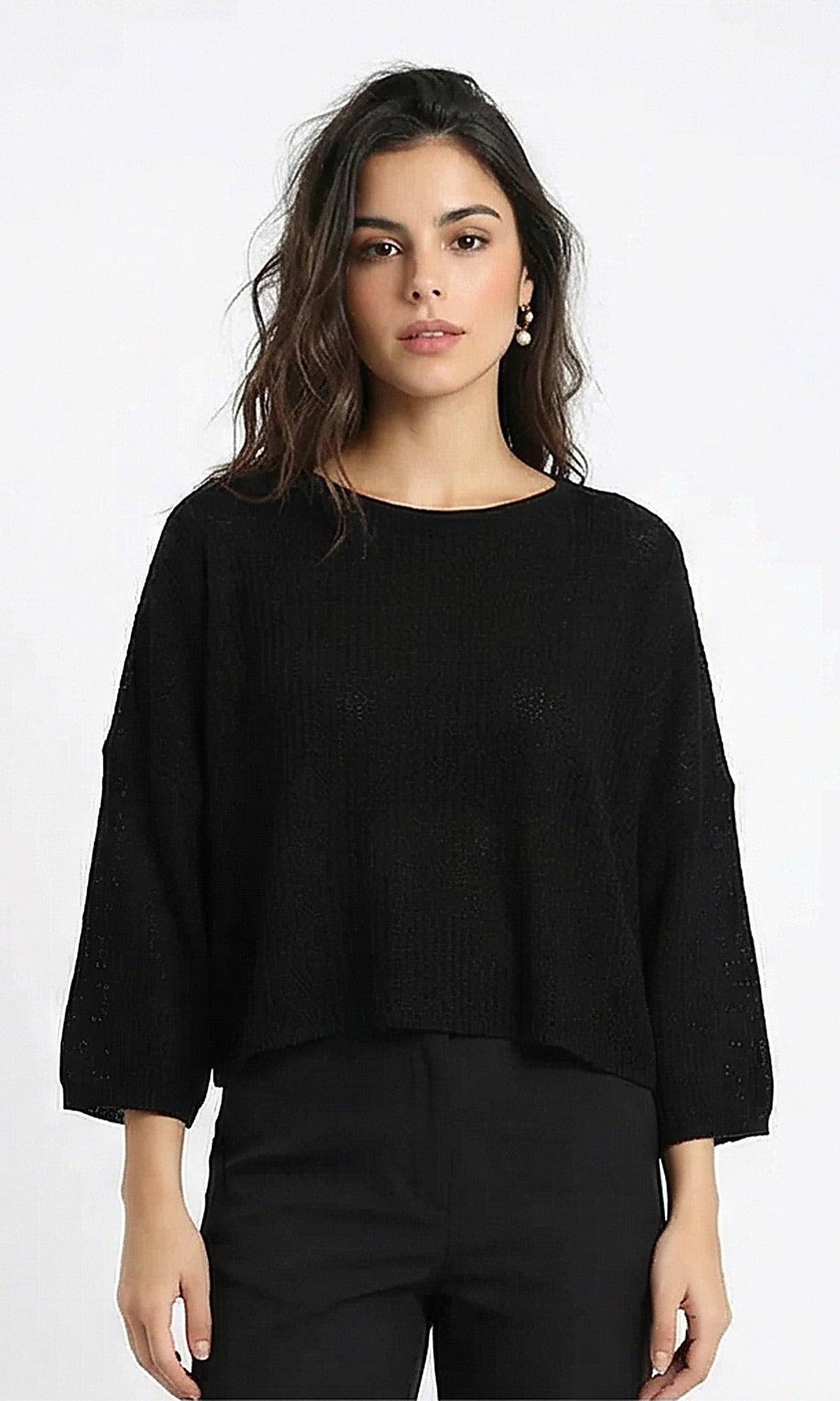 Women's Long Sleeve T-Shirt - Black