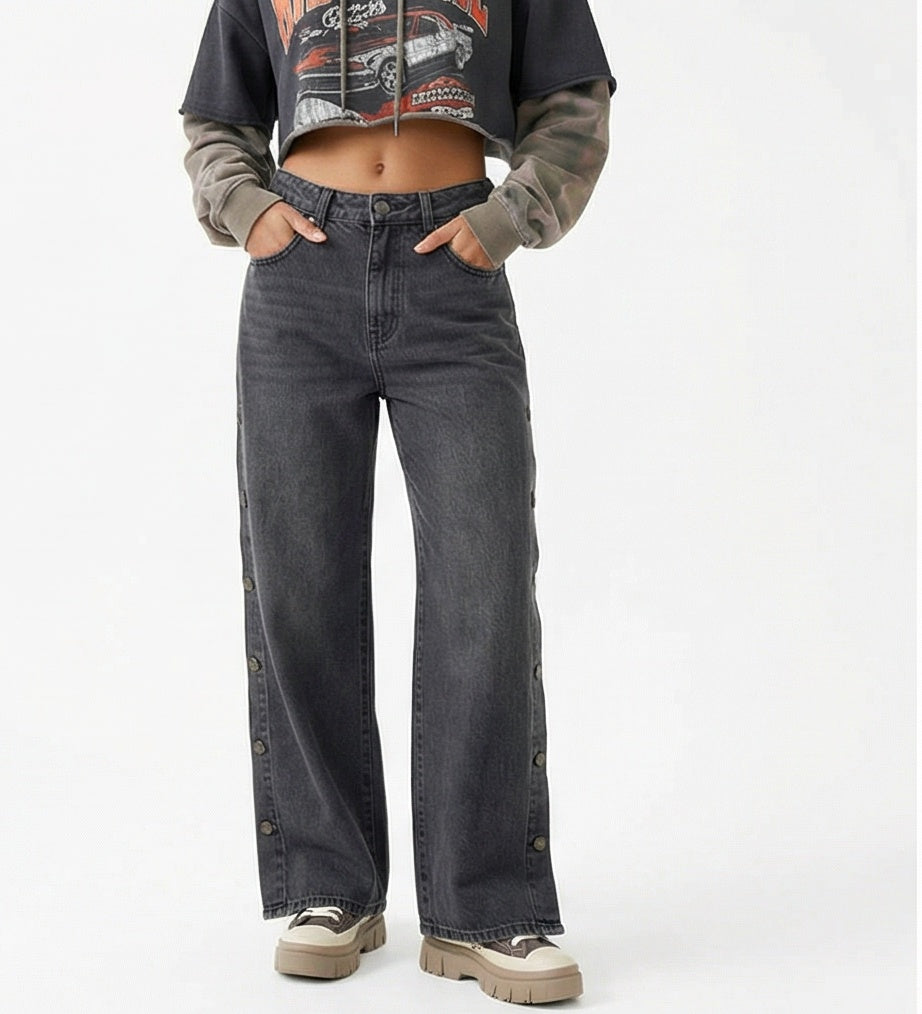 Women's Jeans - Grey