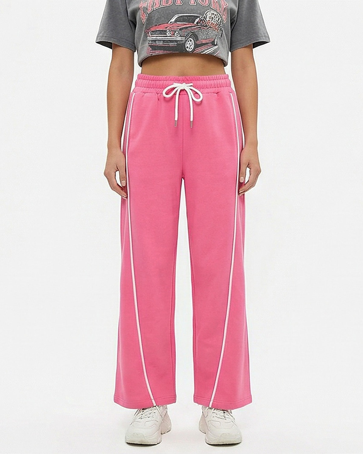 Women's Trousers & Leggings - Red