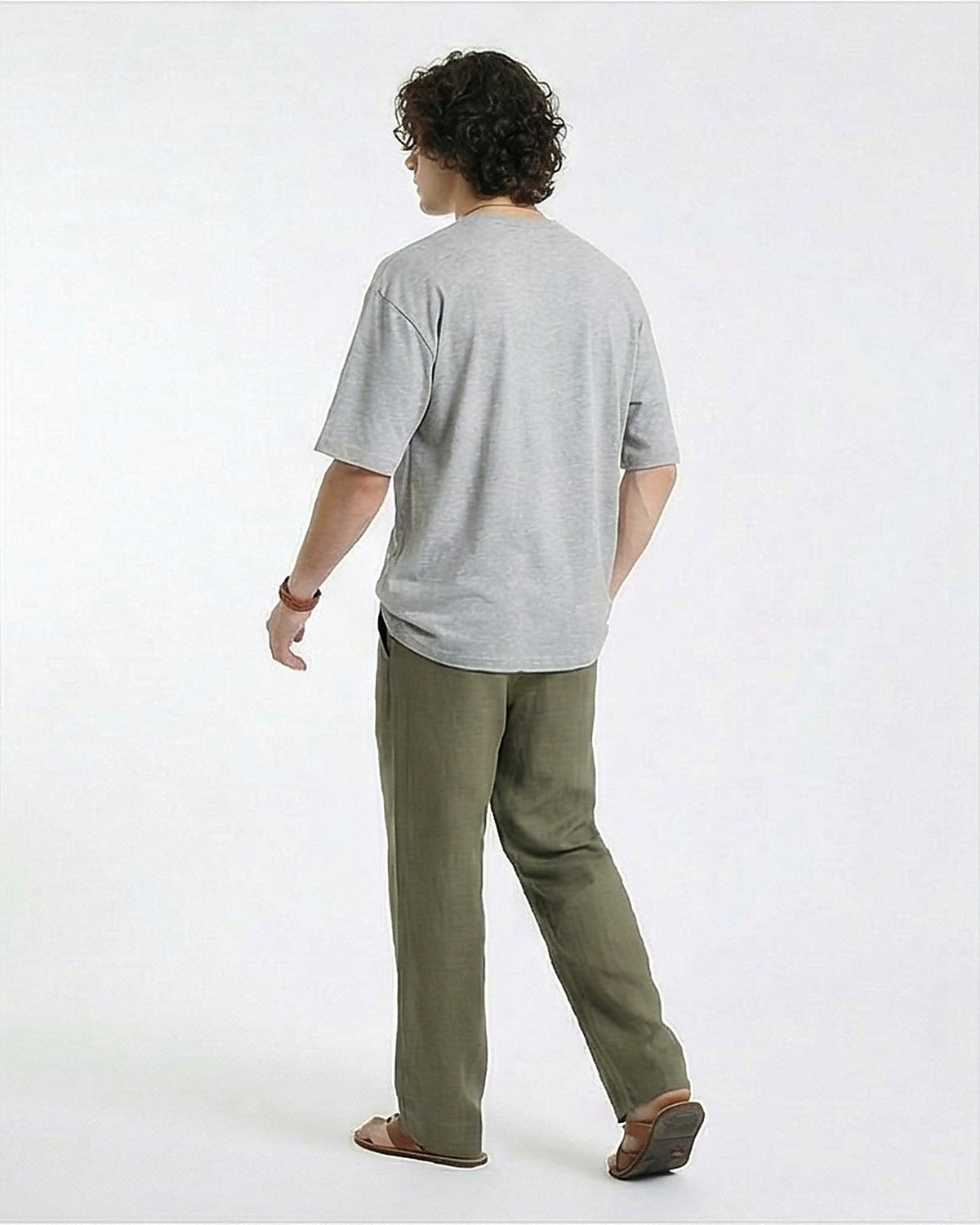 Essential Heather Grey Oversized T-Shirt