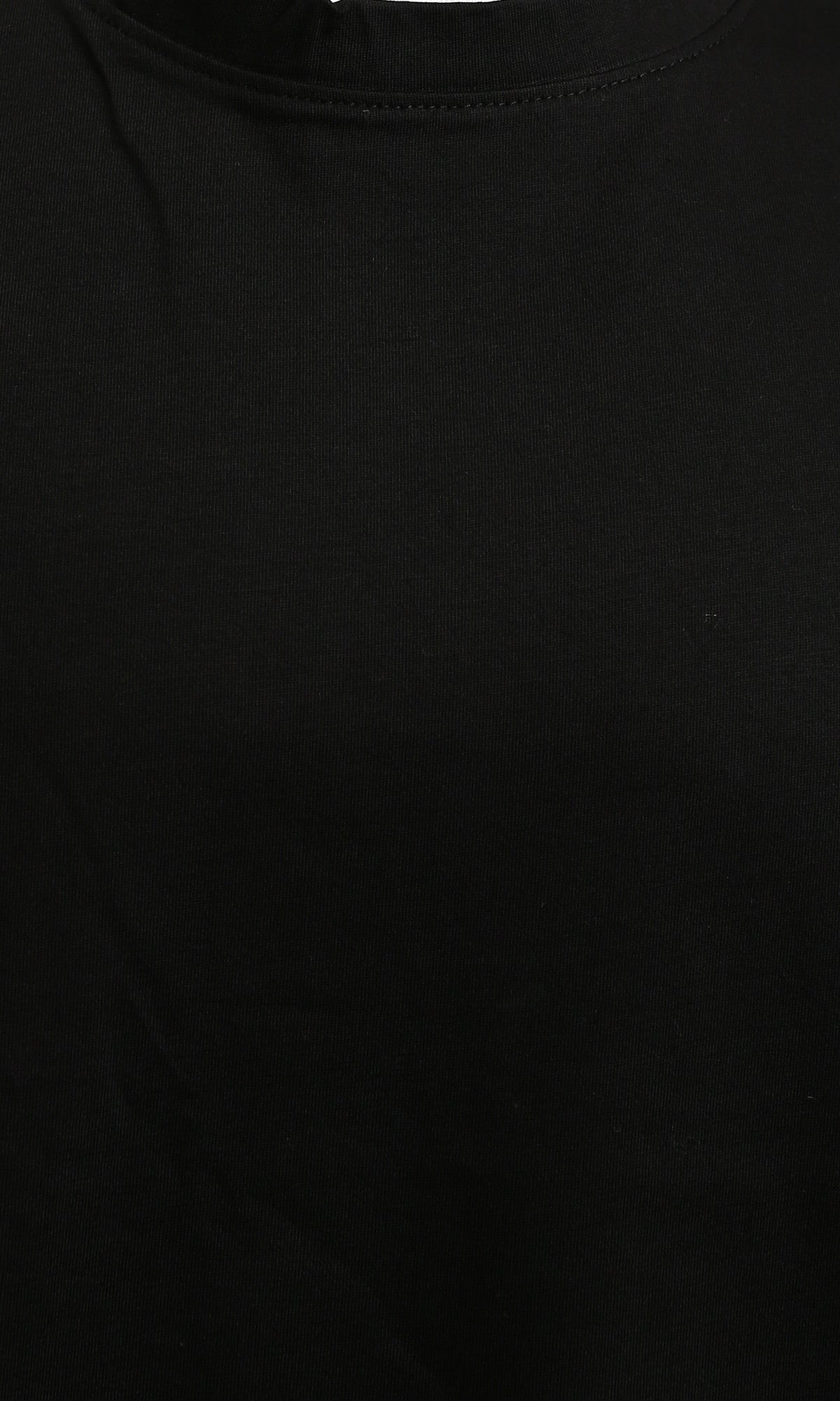 Midnight Black Relaxed Fit Essential Tee - R216562