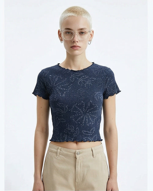 Women's Short Sleeve T-Shirt - Navy