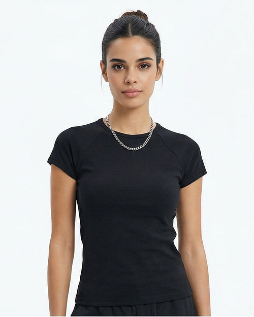 Women's Short Sleeve T-Shirt - Black