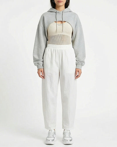 Women's Trousers & Leggings - White