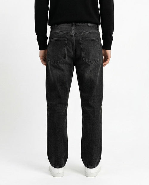 Ravin Men’s Elevated Straight-Leg Denim – Washed Charcoal - R217114