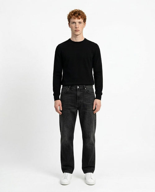 Ravin Men’s Elevated Straight-Leg Denim – Washed Charcoal - R217114