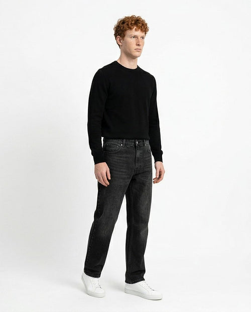 Ravin Men’s Elevated Straight-Leg Denim – Washed Charcoal - R217114