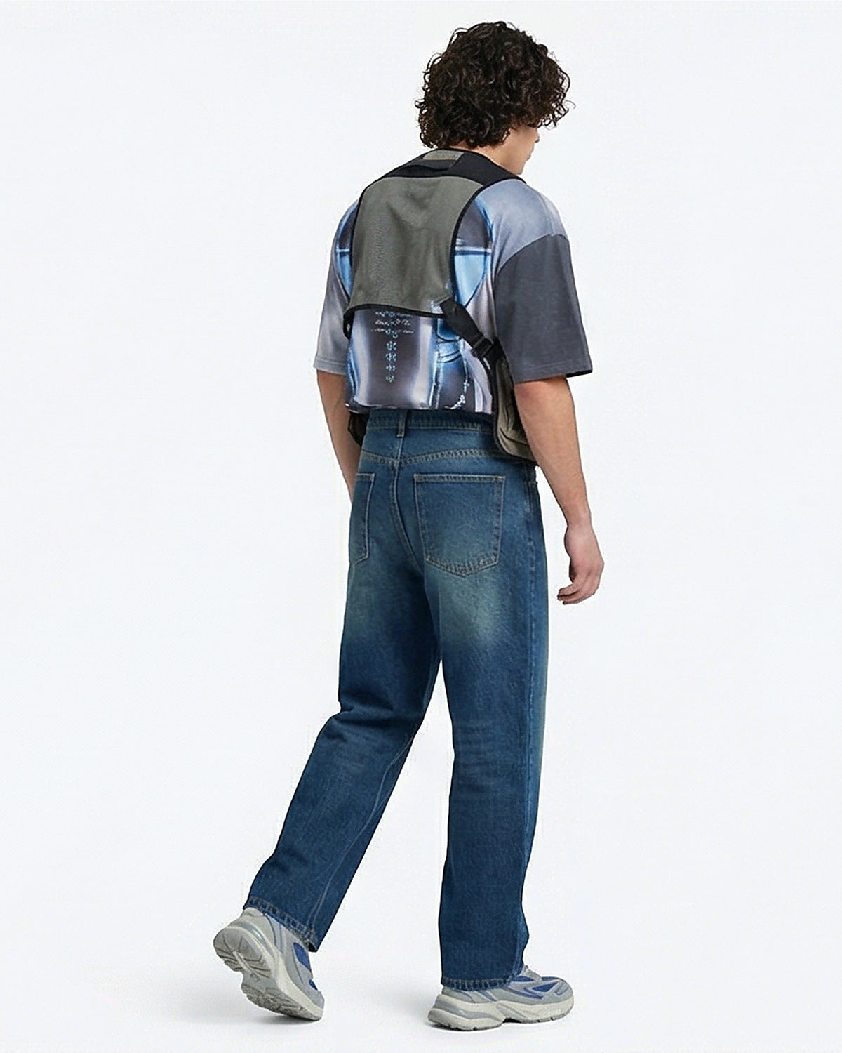 Modern Relaxed Fit Mid-Blue Denim Jeans