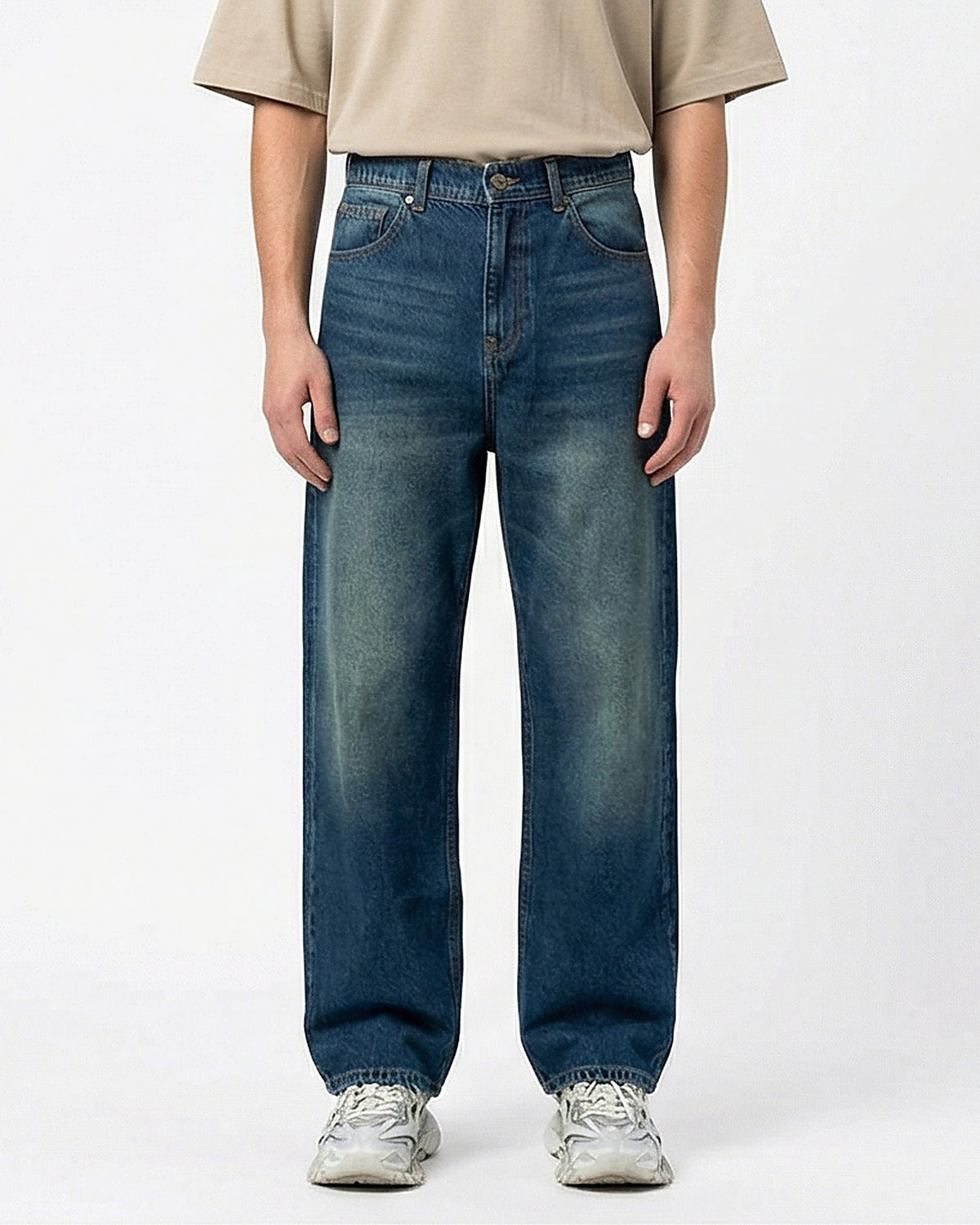 Men's Jeans - Green