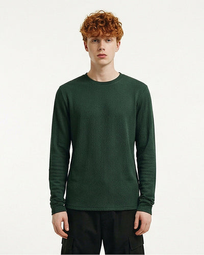 Men's Long Sleeve T-Shirt - Green