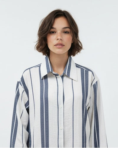 Women's Long Sleeve Shirt - White