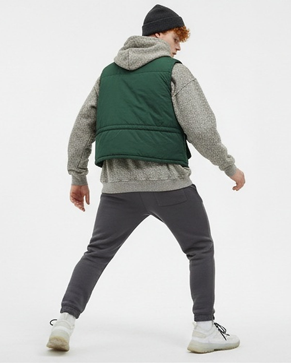 Essential Heather Charcoal Knit Joggers