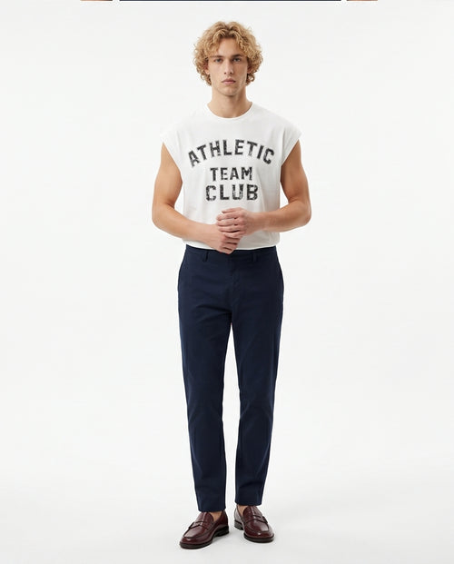 تيشيرت كات رجالي أوفر سايز بطبعة Athletic Team Club - R217695