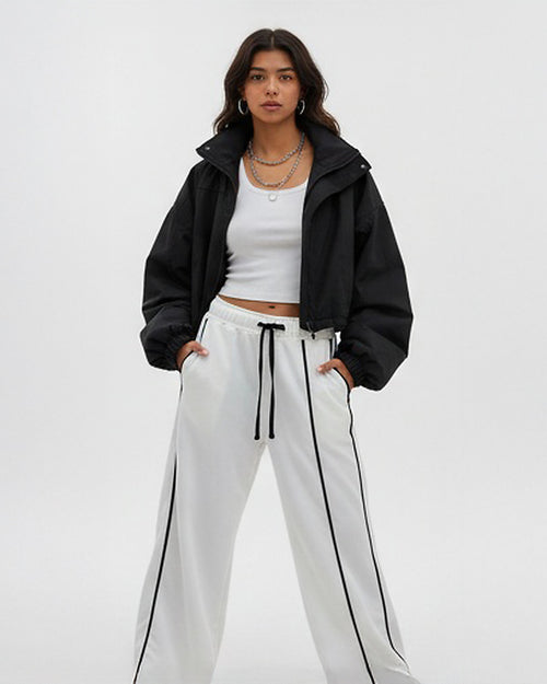 Women's Trousers & Leggings - White