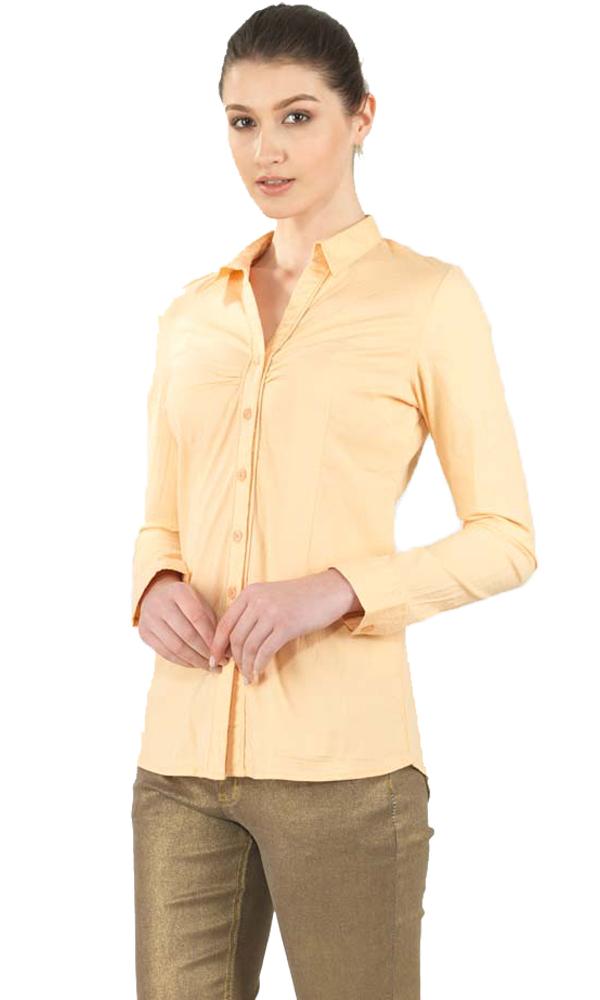 27132 Plain Peach Shirt - Ravin 