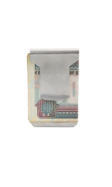 30918 Metal Money Clip - Silver