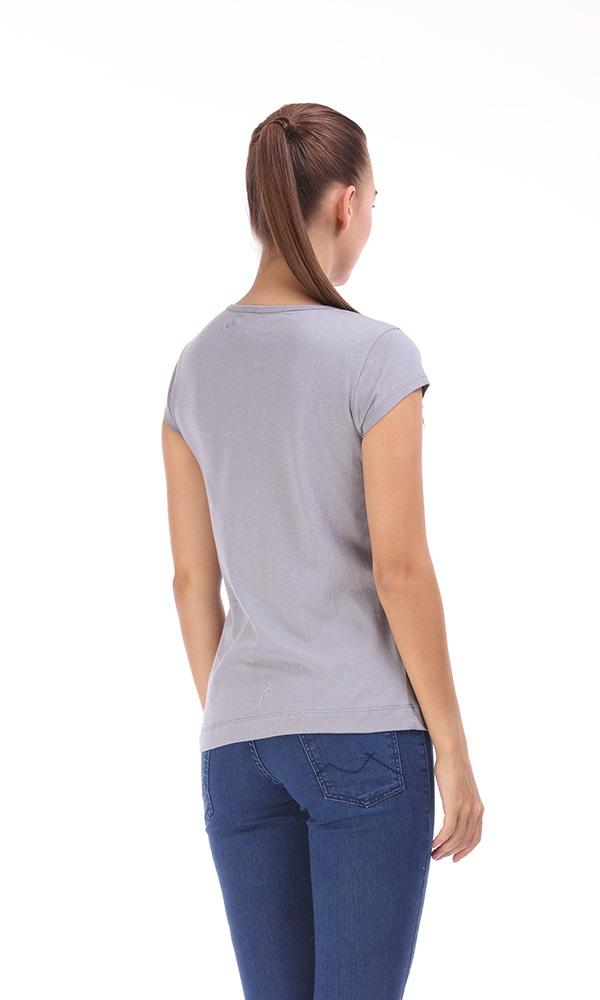 35073 Neppy Short Sleeves T-shirt - Grey - Ravin 