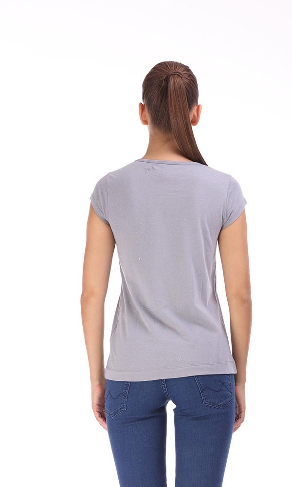 35073 Neppy Short Sleeves T-shirt - Grey - Ravin 