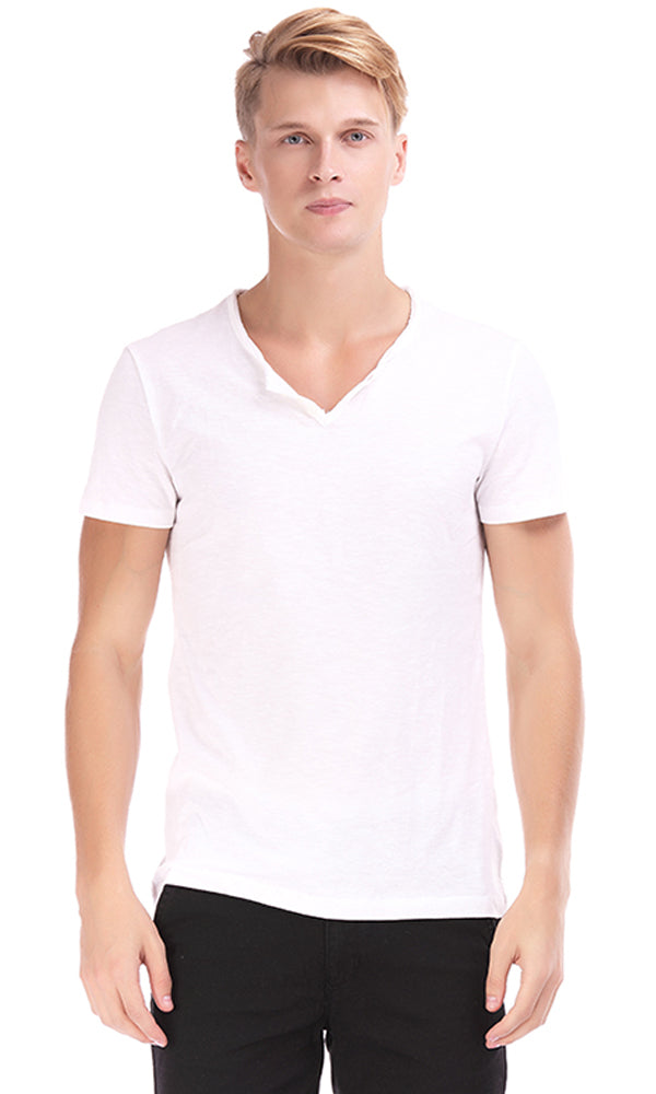 38171 Solid T-Shirt - White