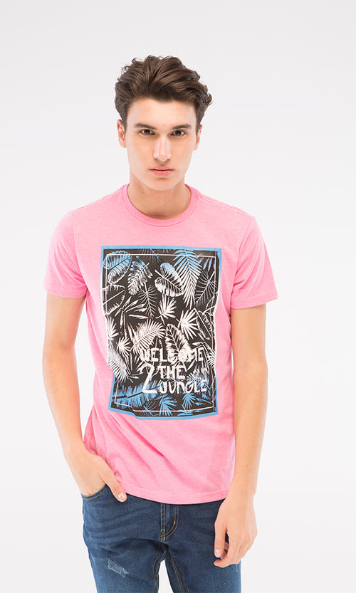 38732 Welcome To The Jungle-- Heather Pink