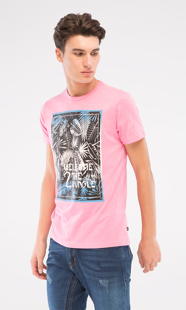 38732 Welcome To The Jungle-- Heather Pink