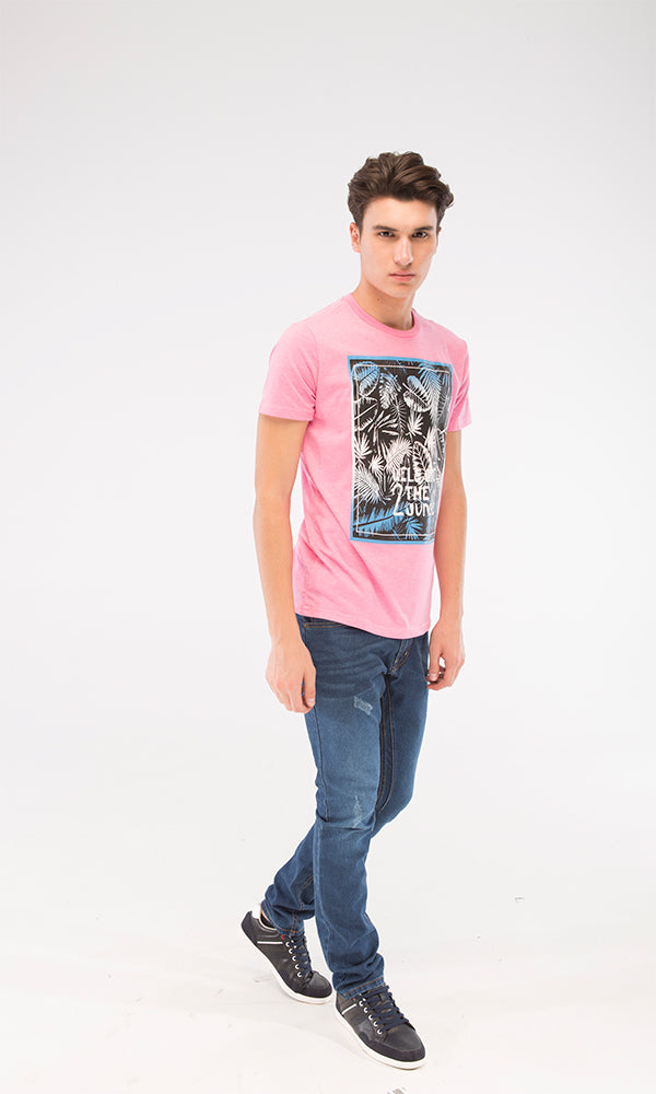 38732 Welcome To The Jungle-- Heather Pink