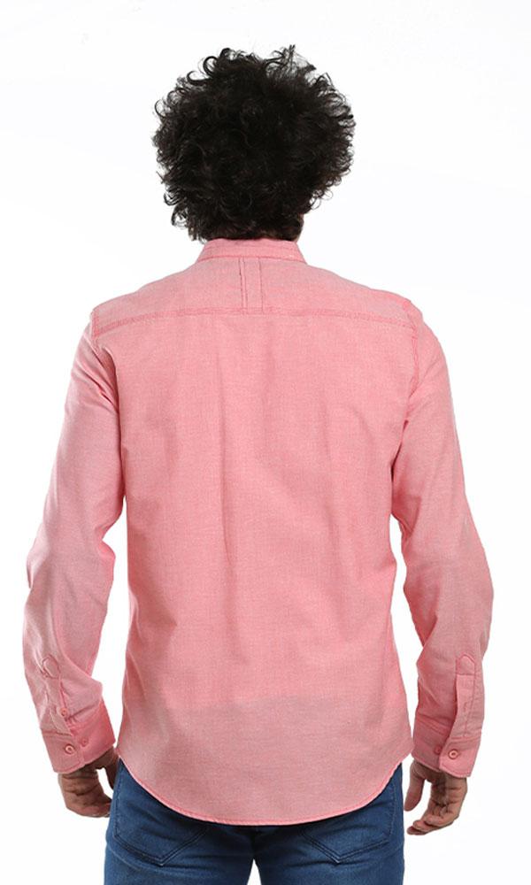 38842 Casual Plain Shirt - Watermelon - Ravin 