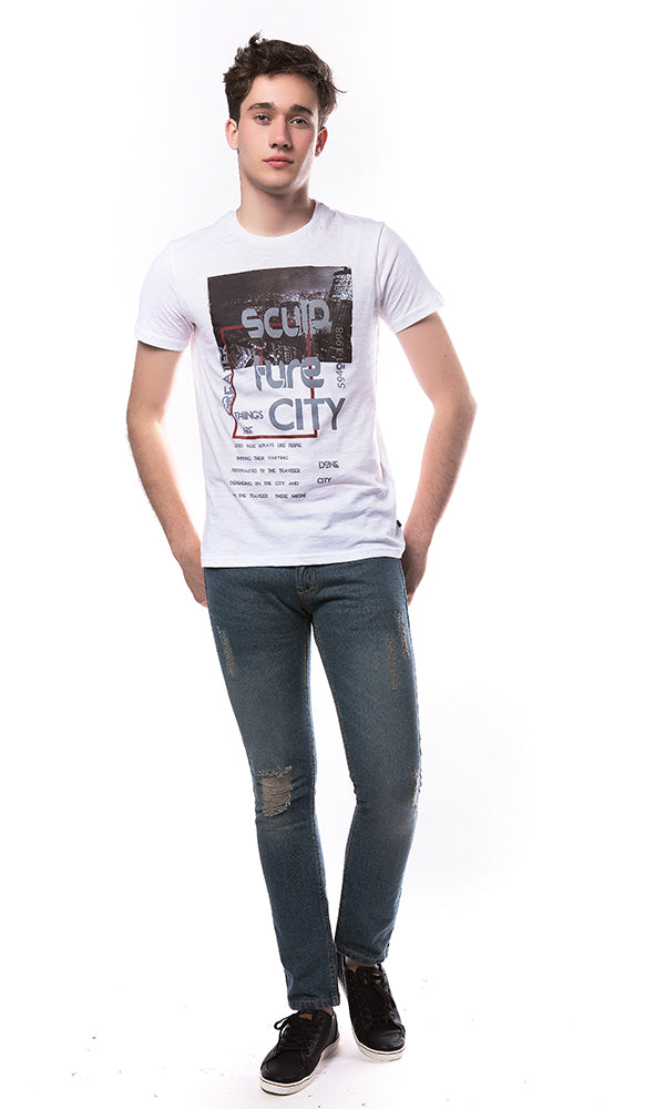 38980 Short Sleeves T-Shirt - White