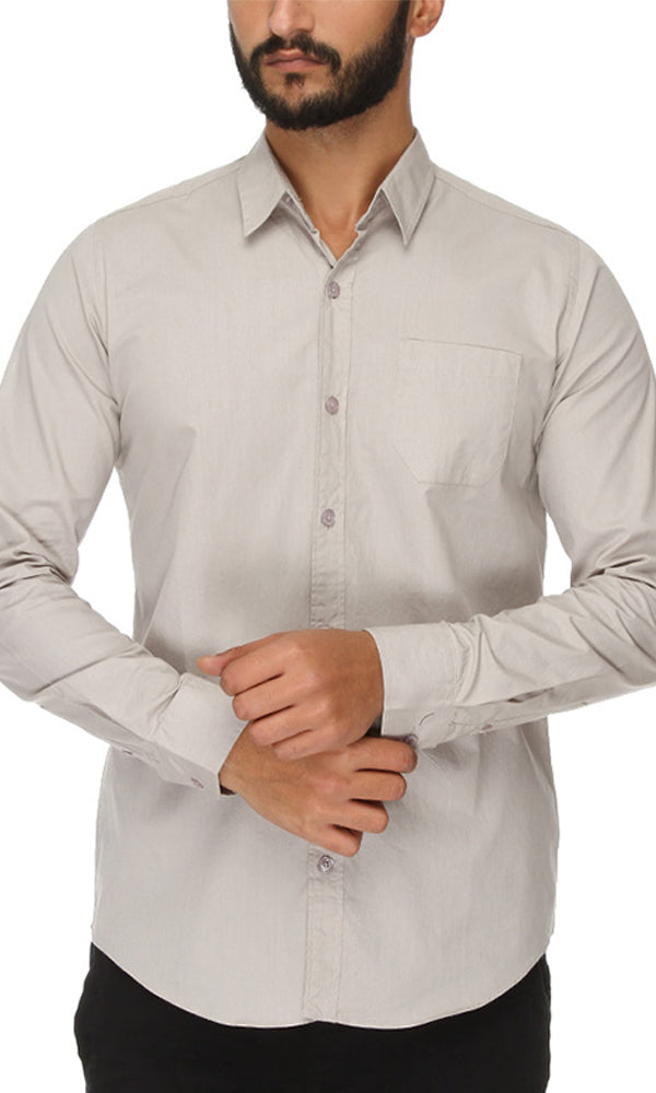 Long Sleeves Shirt - Grey