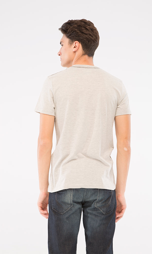 39851 Minion-T-Shirt - Heather Light Grey