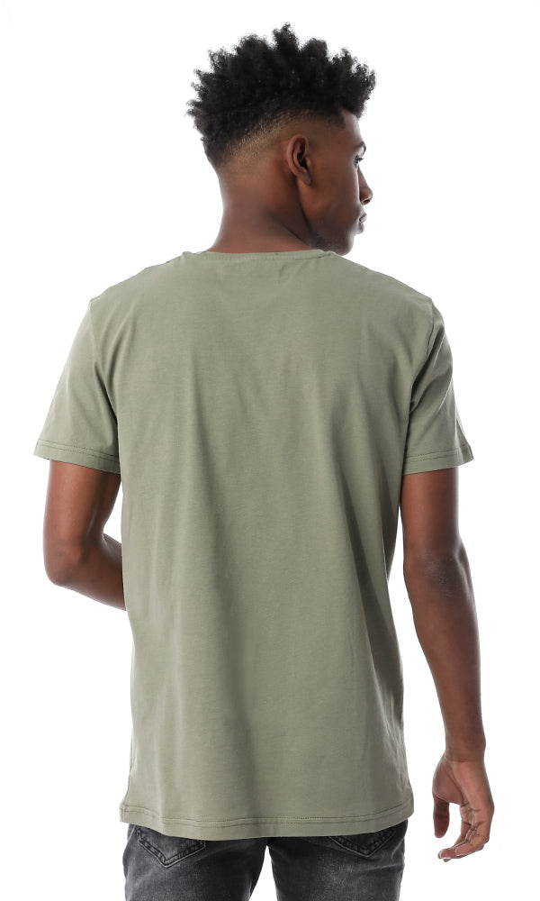 53217 Military Fashionable Olive Tee