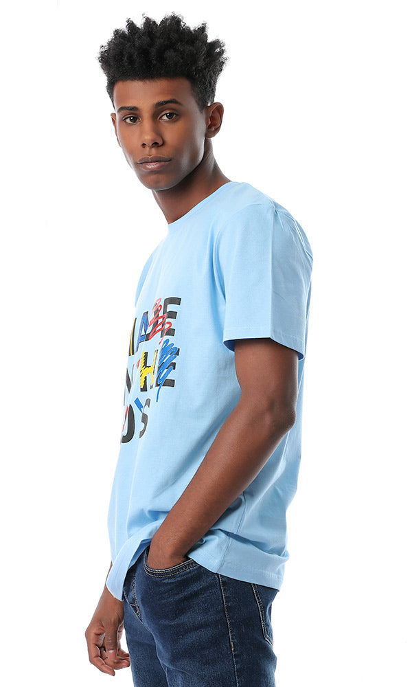 54368 "Made In The 90s" Sky Blue Comfy T-shirt
