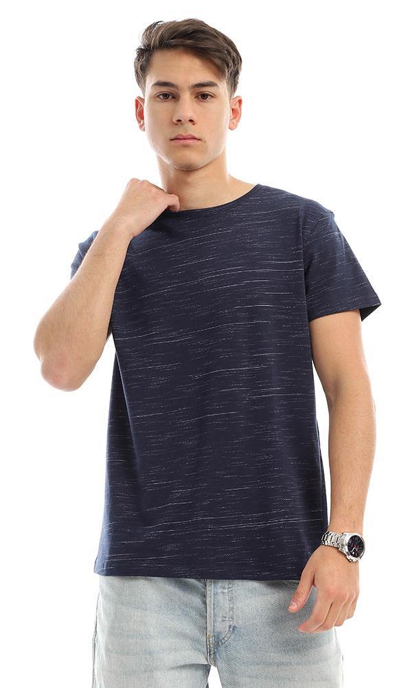 94724 Light Heather Navy Blue Comfy Slip On Tee - Ravin 