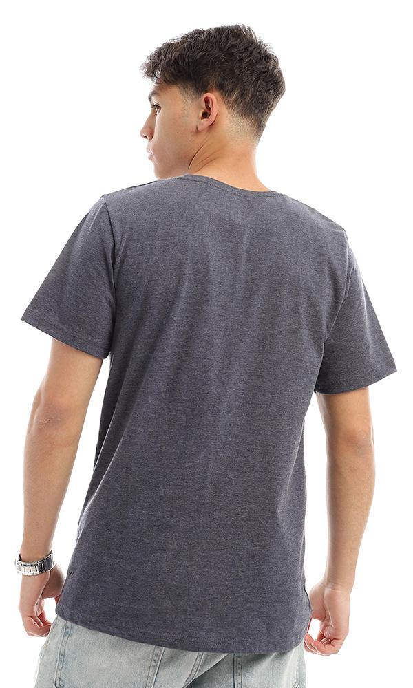 95147 "Miami Surf" Heather Navy Blue Slip On Tee - Ravin 