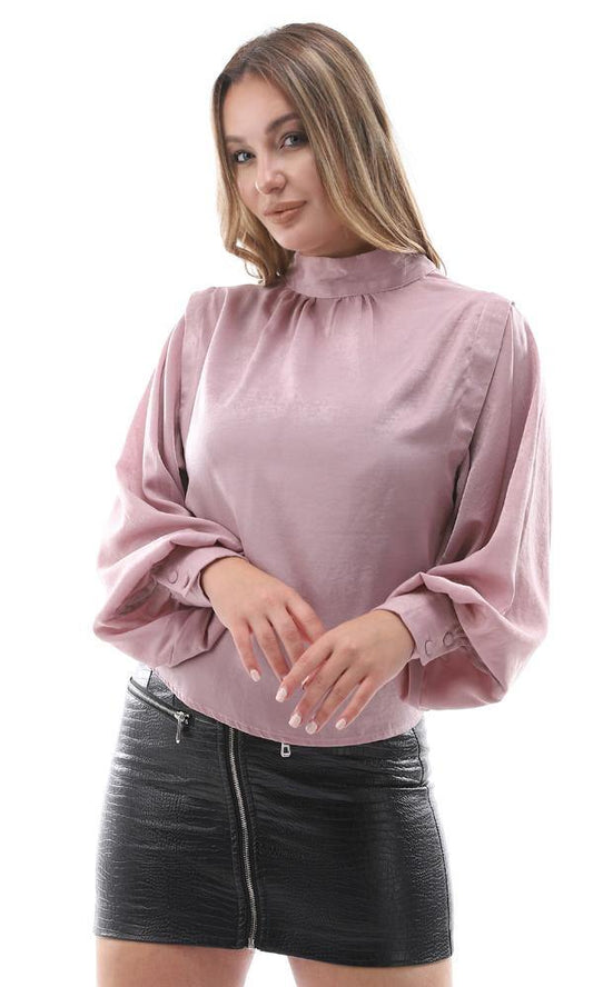 95384 Light Cashmere Dolman Long Sleeves Blouse - Ravin 