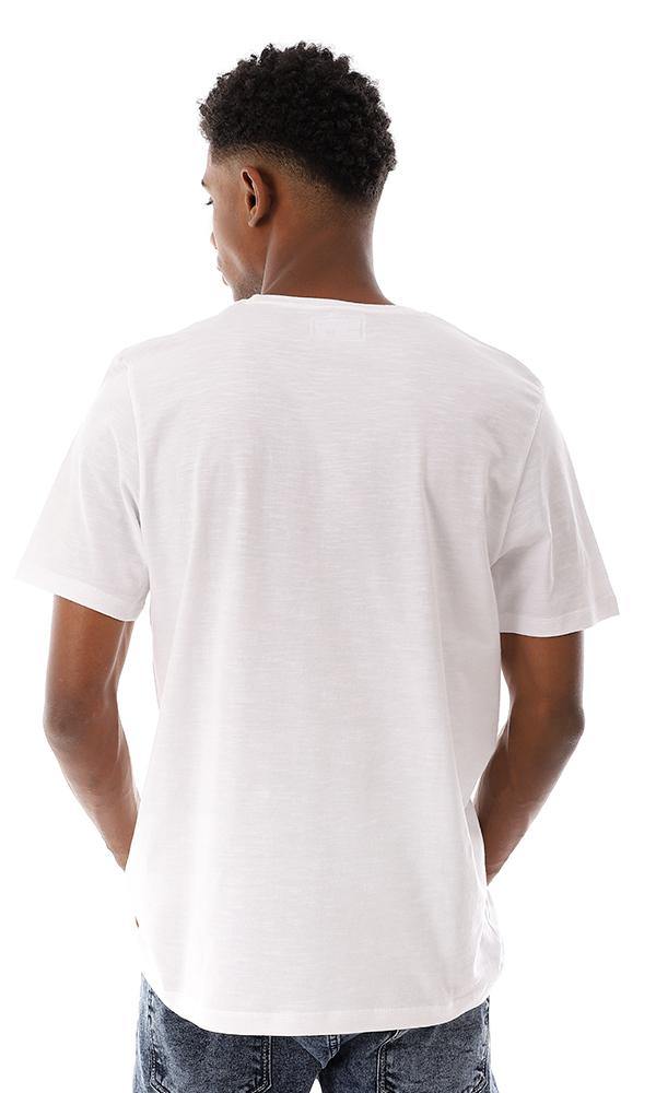 95432 Cotton Short Sleeves Slip On T-Shirt - White - Ravin 