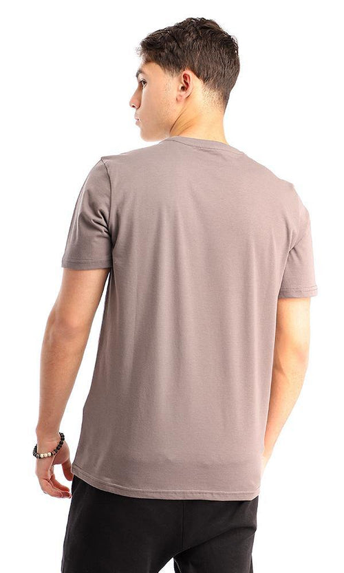 95471 Printed Astronaut Dark Grey Slip On Tee - Ravin 