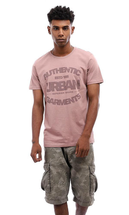 95544 "Authentic Urban Garments" Slip On T-shirt - Dark Nude - Ravin 