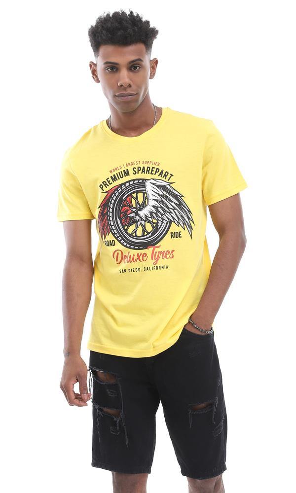 95552 Deluxe Tyres Casual Summer Crew Neck Tee - Ravin 