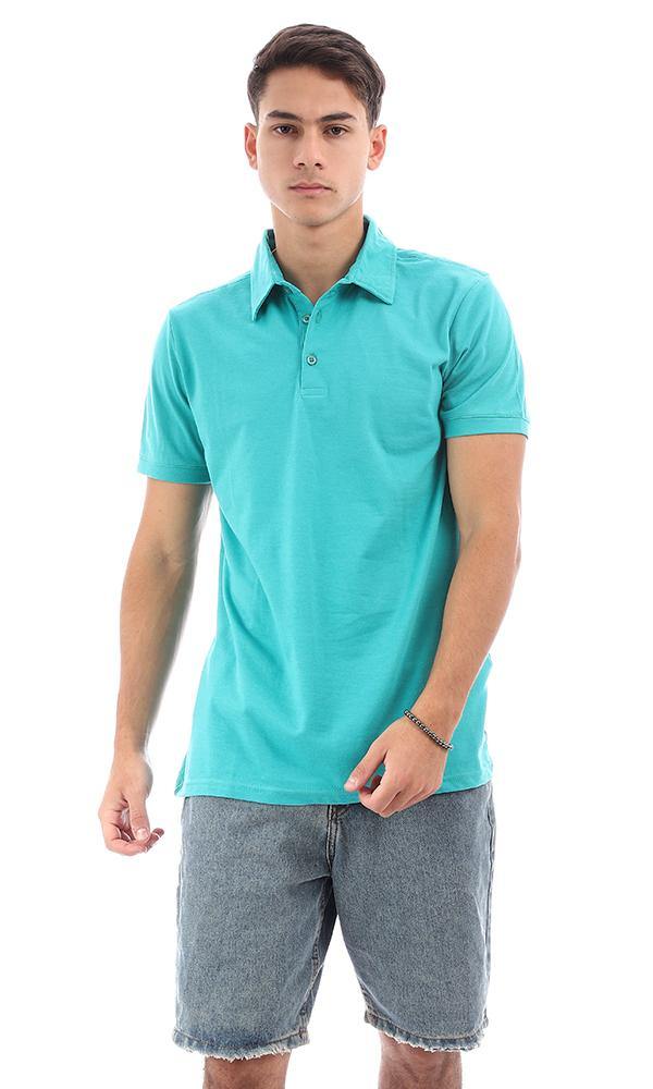 95640 Jade Three Buttons Short Sleeves Polo Shirt - Ravin 