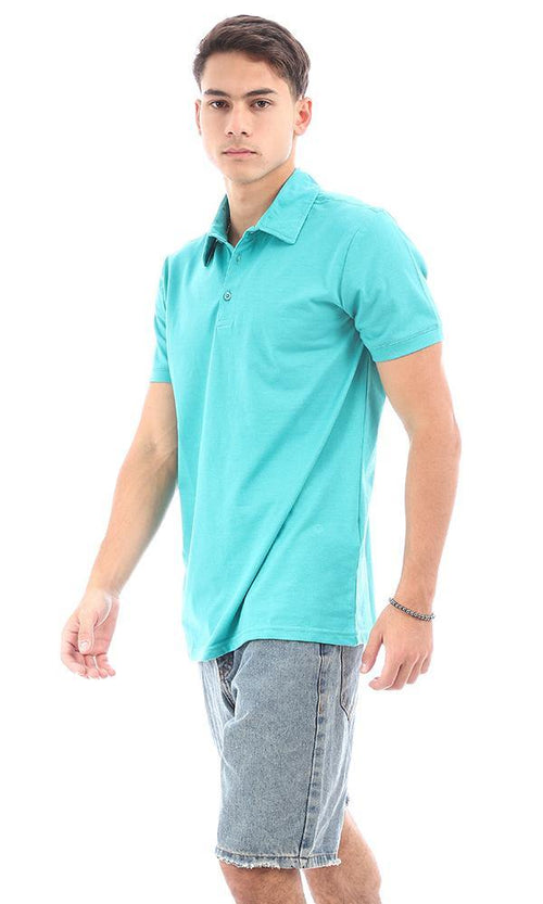 95640 Jade Three Buttons Short Sleeves Polo Shirt - Ravin 