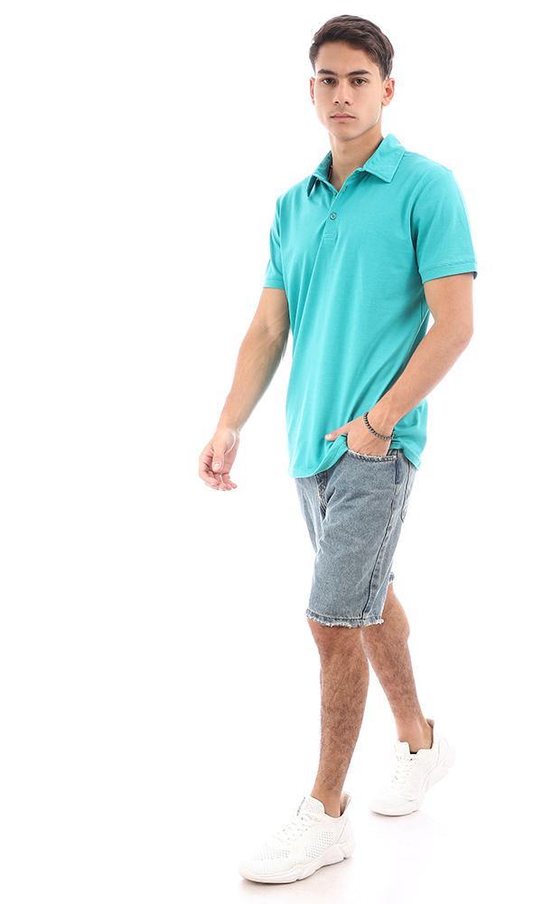 95640 Jade Three Buttons Short Sleeves Polo Shirt - Ravin 