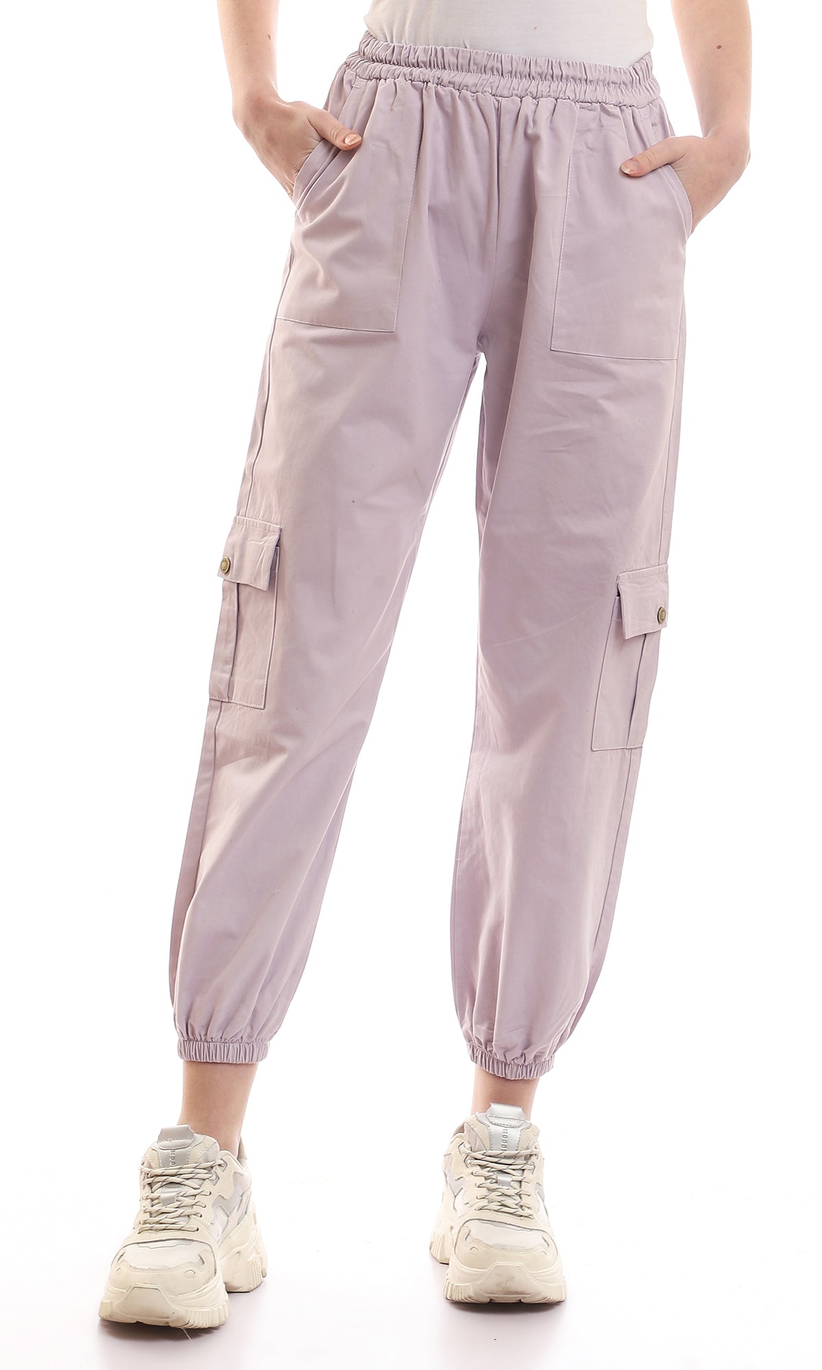 96095 Femmes Pantalon en coton