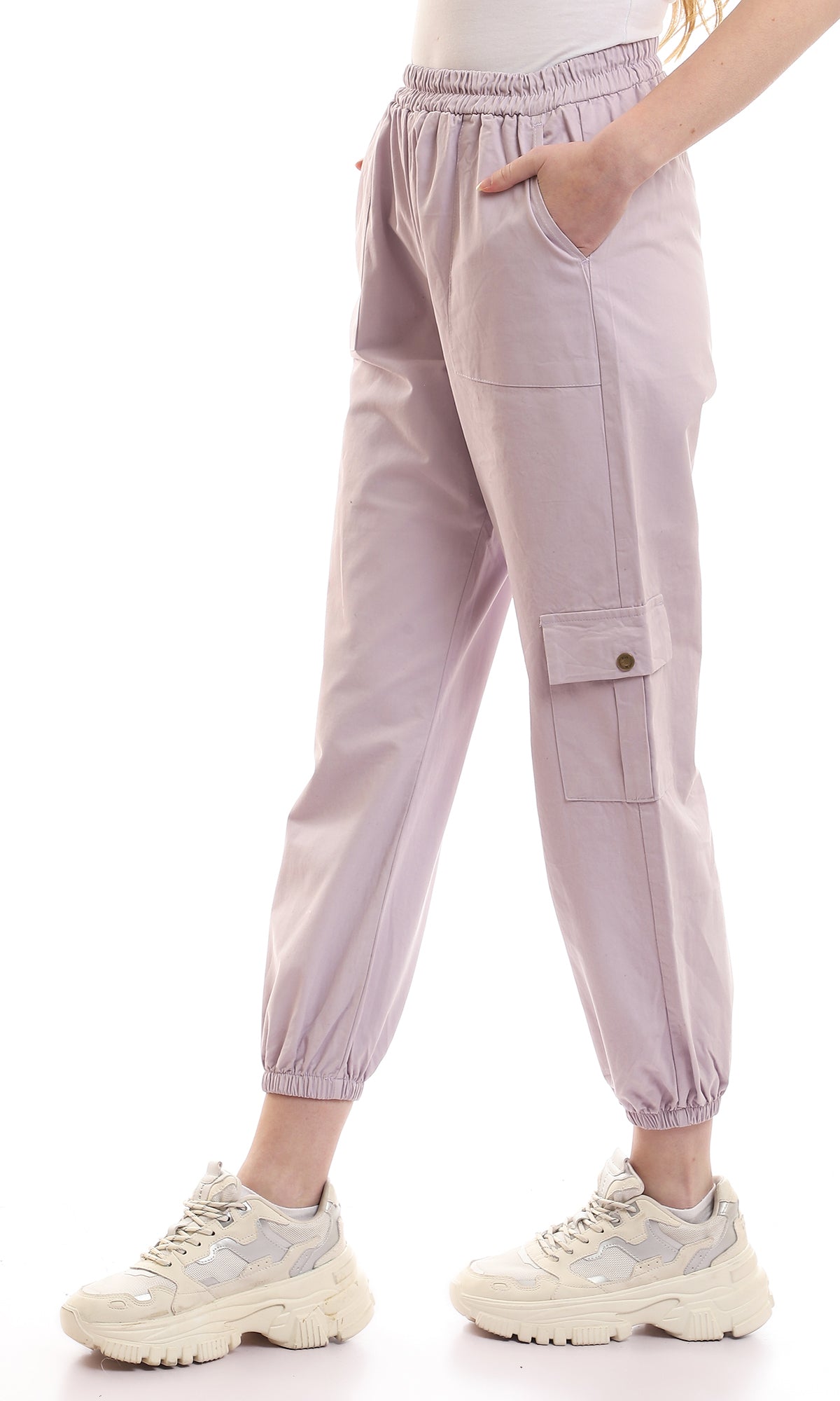 96095 Femmes Pantalon en coton