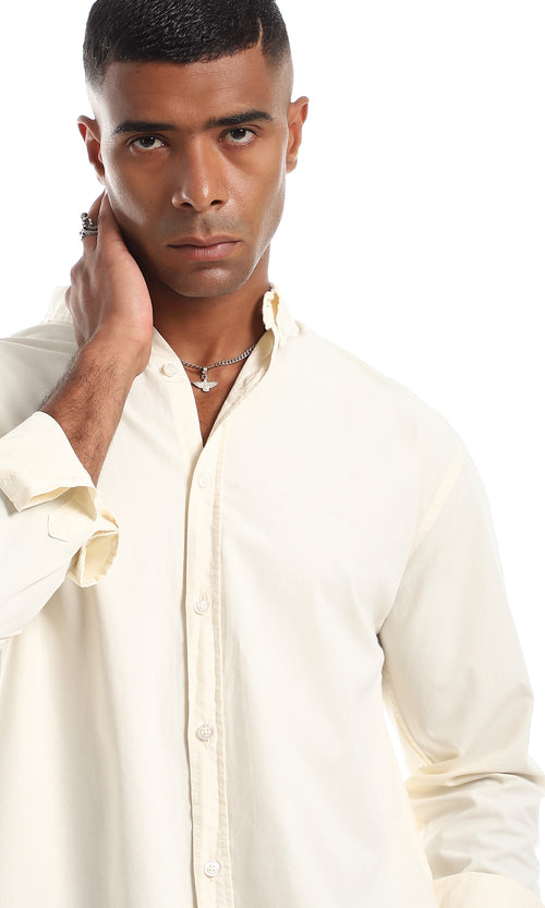 Stone Regular Fit Long Sleeve Button-Down Shirt - 97033