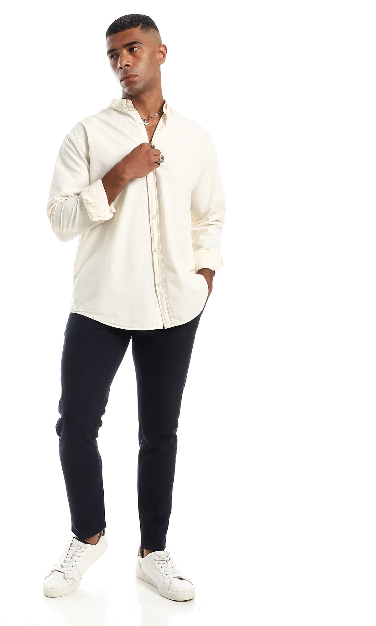 97033 Hommes chemise à manches longues