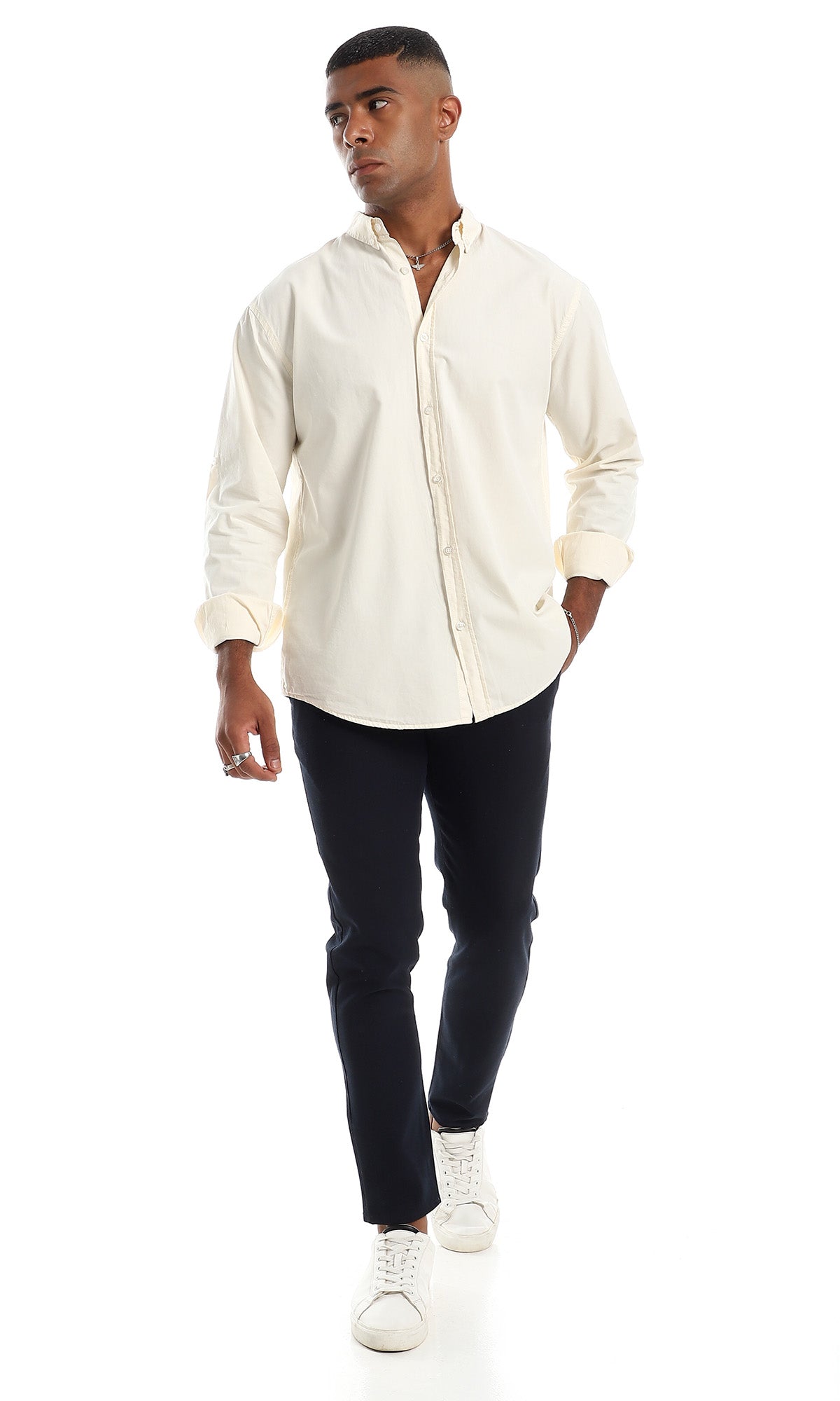 97033 Hommes chemise à manches longues