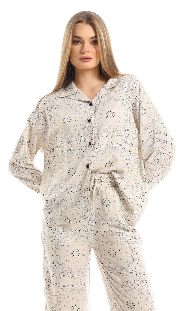 97084 Femmes Chemise à manches longues