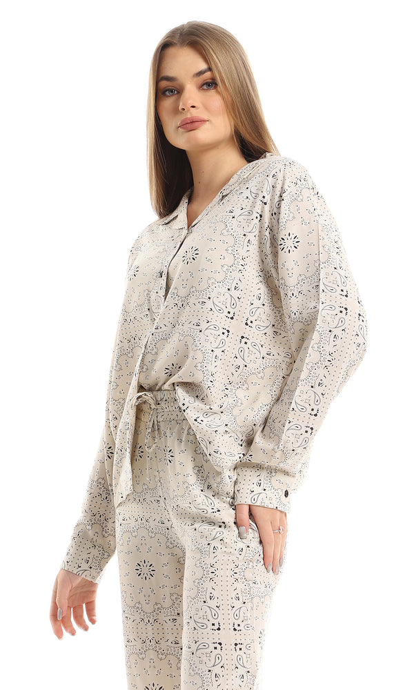 97084 Femmes Chemise à manches longues