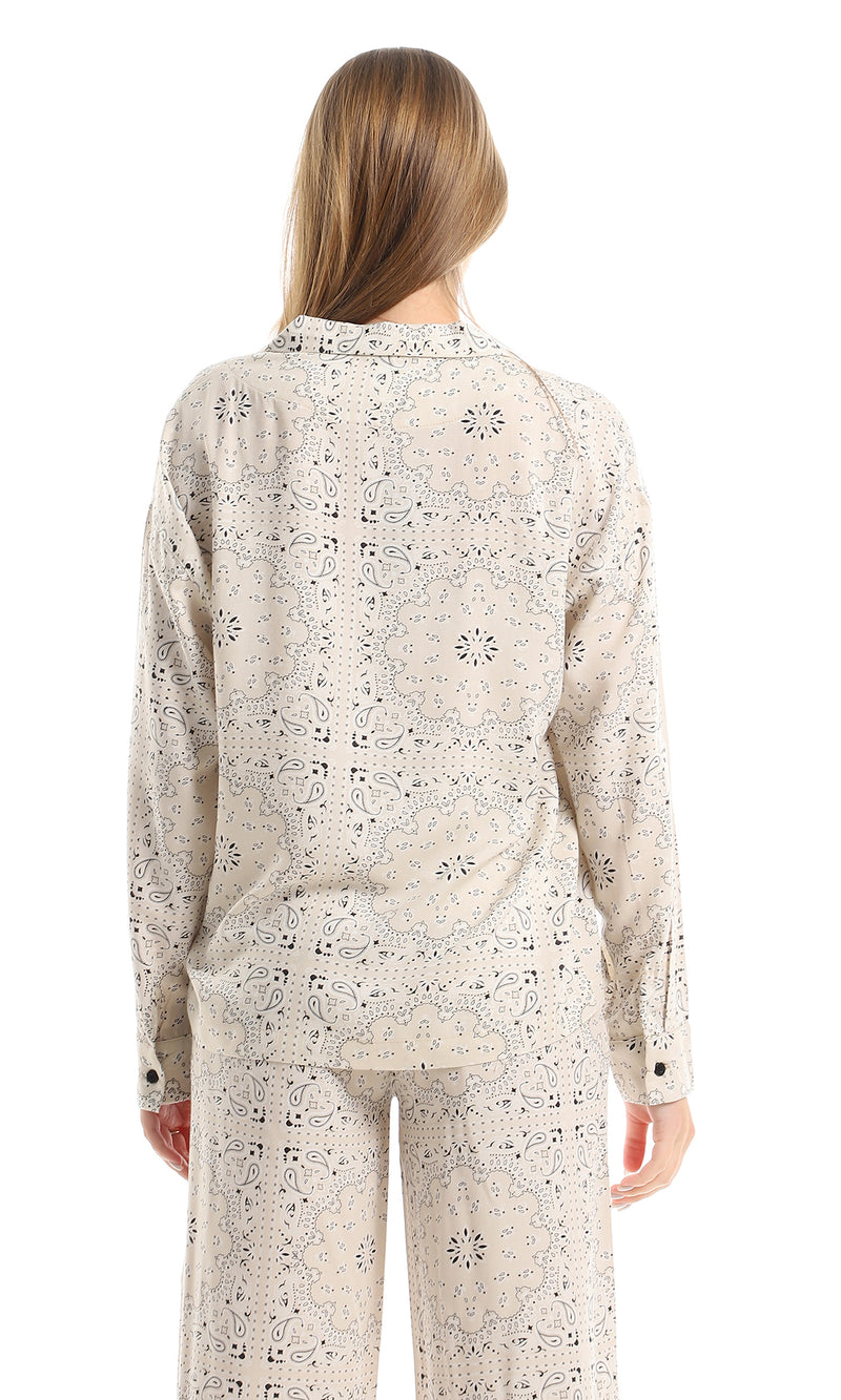 97084 Frauen langes Hülsenhemd